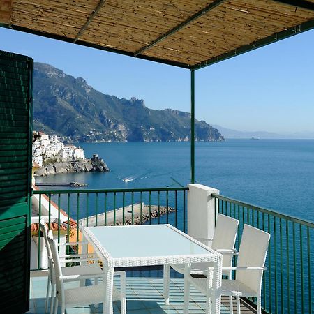 Amalfi Blue Flowers B Bagian luar foto