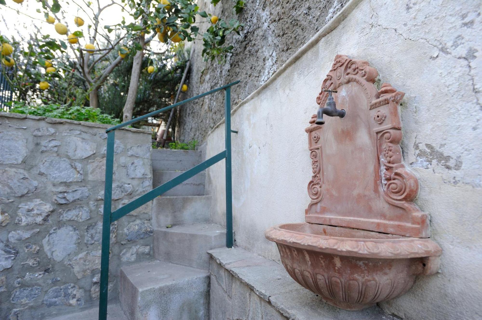 Amalfi Blue Flowers B Bagian luar foto
